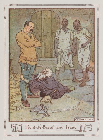 Illustrazione per Ivanhoe di Sir Walter Scott da Charles Edmund Brock