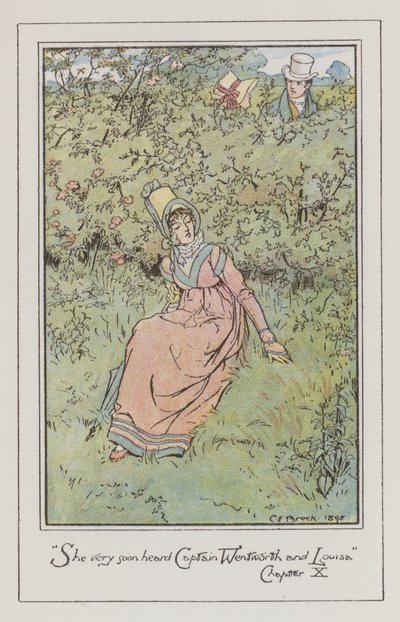 Illustrazione per Persuasione da Charles Edmund Brock