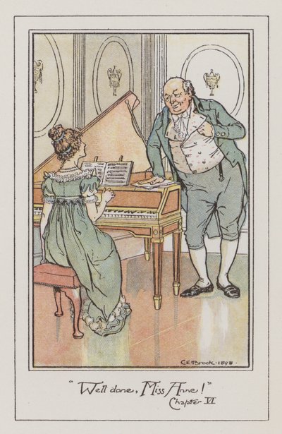 Illustrazione per Persuasione da Charles Edmund Brock