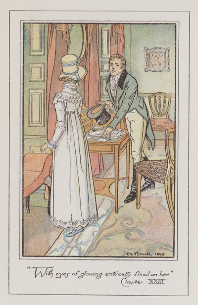 Illustrazione per Persuasione da Charles Edmund Brock