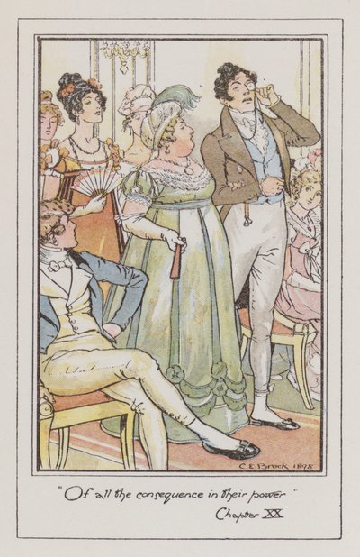 Illustrazione per Persuasione da Charles Edmund Brock