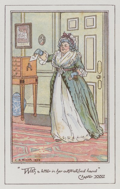 Illustrazione per Ragione e Sentimento di Jane Austen da Charles Edmund Brock
