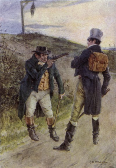 Illustrazione per The Broad Highway a Romance of Kent da Charles Edmund Brock