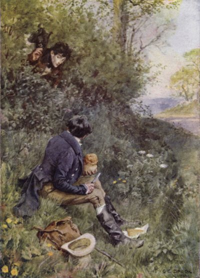 Illustrazione per The Broad Highway a Romance of Kent da Charles Edmund Brock
