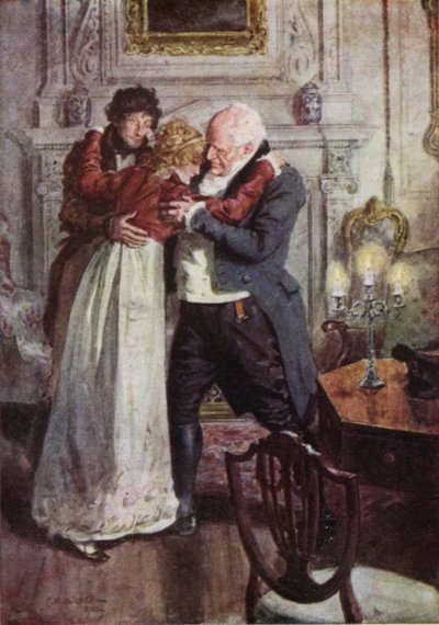 Illustrazione per The Broad Highway a Romance of Kent da Charles Edmund Brock