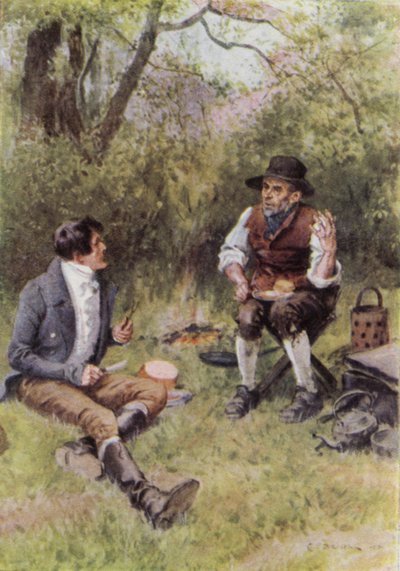 Illustrazione per The Broad Highway a Romance of Kent da Charles Edmund Brock