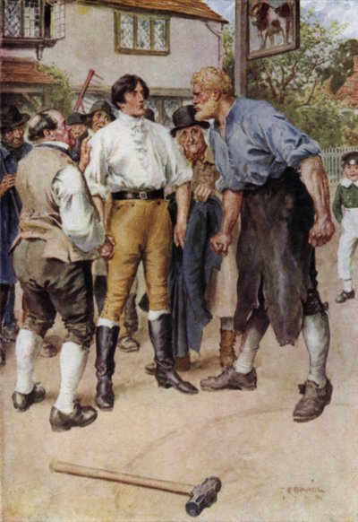 Illustrazione per The Broad Highway a Romance of Kent da Charles Edmund Brock