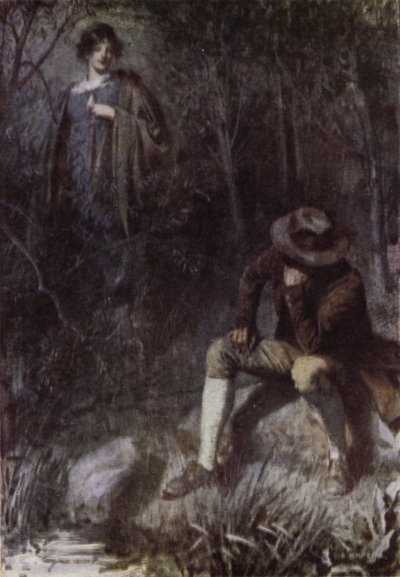 Illustrazione per The Broad Highway a Romance of Kent da Charles Edmund Brock