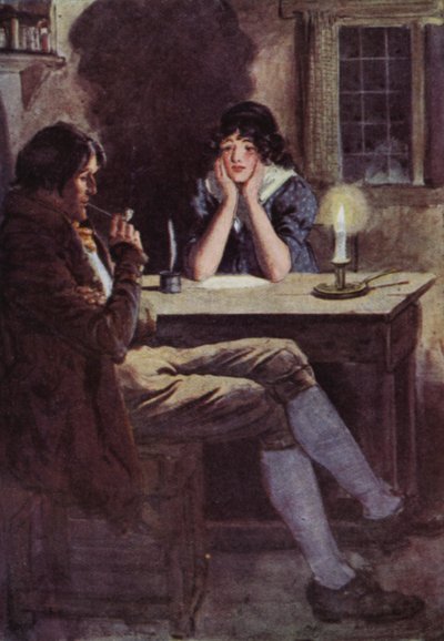 Illustrazione per The Broad Highway a Romance of Kent da Charles Edmund Brock