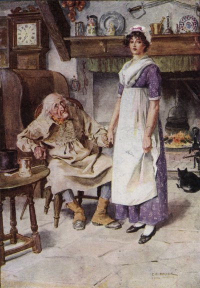Illustrazione per The Broad Highway a Romance of Kent da Charles Edmund Brock