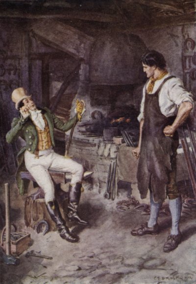 Illustrazione per The Broad Highway a Romance of Kent da Charles Edmund Brock