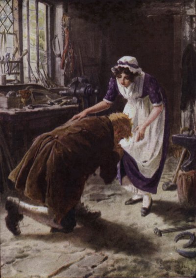 Illustrazione per The Broad Highway a Romance of Kent da Charles Edmund Brock