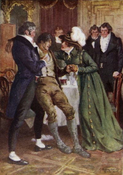 Illustrazione per The Broad Highway a Romance of Kent da Charles Edmund Brock