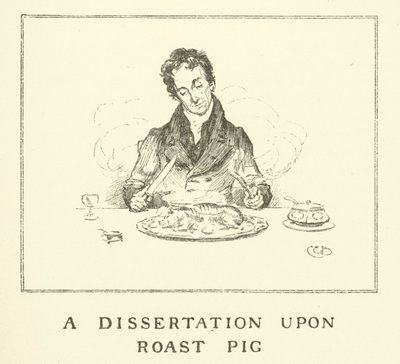 Illustrazione per The Essays of Elia di Charles Lamb da Charles Edmund Brock