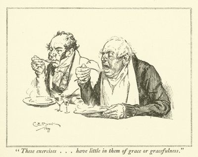 Illustrazione per The Essays of Elia di Charles Lamb da Charles Edmund Brock