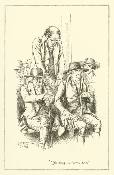 Illustrazione per The Essays of Elia di Charles Lamb (incisione) da Charles Edmund Brock