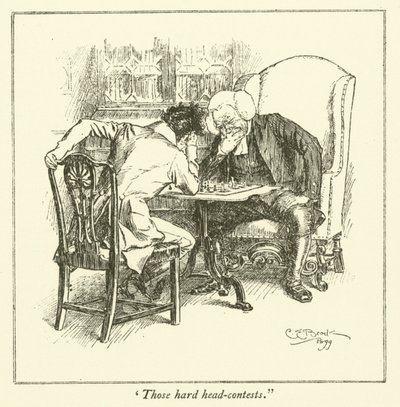 Illustrazione per Gli saggi di Elia di Charles Lamb (incisione) da Charles Edmund Brock