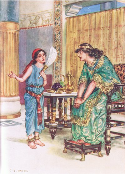 Illustrazione da Attraverso la Bibbia, pubblicato nel 1928 da Charles Edmund Brock