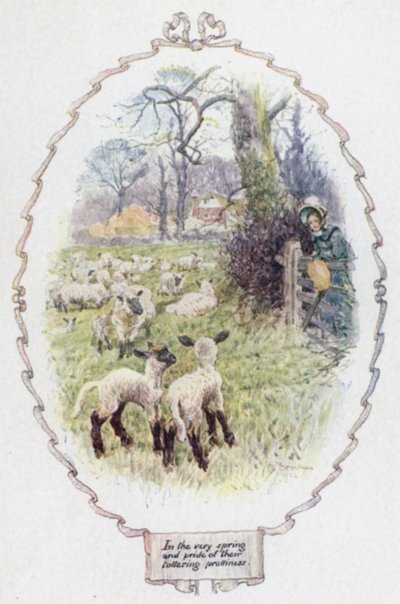 Nella piena primavera e orgoglio della loro traballante bellezza da Charles Edmund Brock