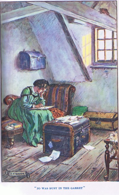 La prima storia di Jo, illustrazione da 