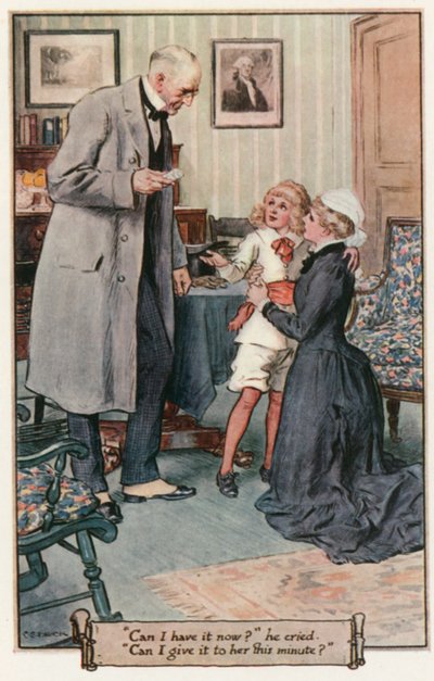 Il piccolo Lord Fauntleroy di Frances Hodgson Burnett da Charles Edmund Brock