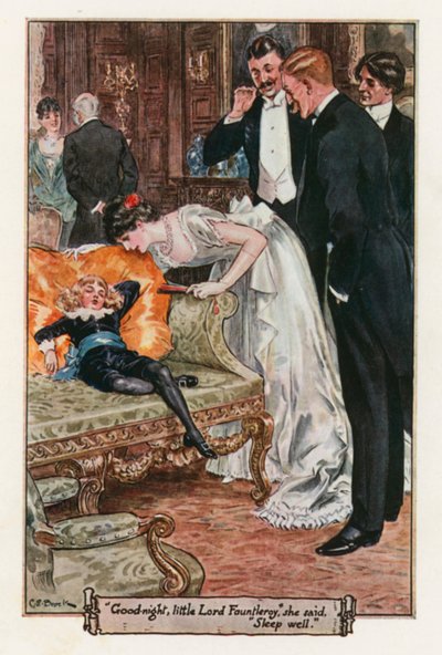 Il piccolo Lord Fauntleroy di Frances Hodgson Burnett da Charles Edmund Brock