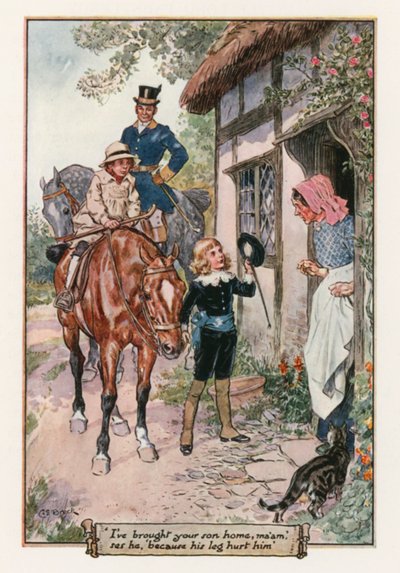 Il piccolo Lord Fauntleroy di Frances Hodgson Burnett da Charles Edmund Brock