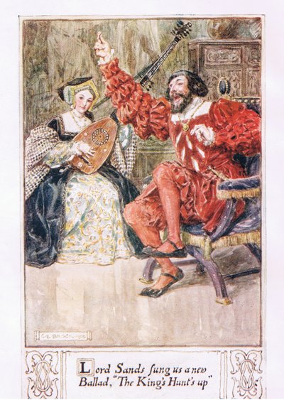 Lord Sands ci ha Cantato una Nuova Ballata, La Caccia del Re da Charles Edmund Brock