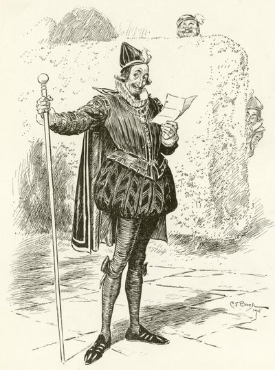 Malvolio da Charles Edmund Brock