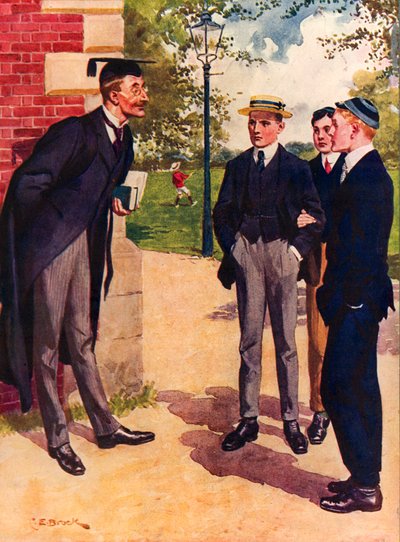 Vita scolastica pubblica da Charles Edmund Brock
