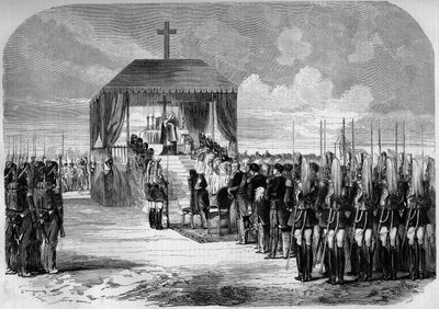 Campo militare di Chalons da Charles Edouard Armand Dumaresq
