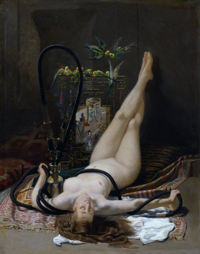 Un fumo voluttuoso da Charles Edouard Delort