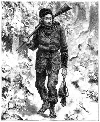 Trapper Canadese da Charles Edouard Delort