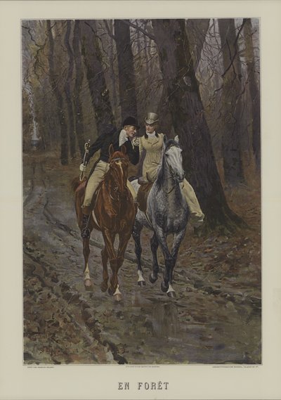 Nella Foresta da Charles Edouard Delort