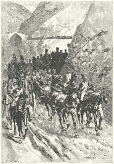 La ritirata di Massena a Ciudad Rodrigo da Charles Edouard Delort