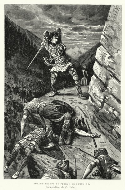 Roland Frappa al Perron De Sardoine da Charles Edouard Delort