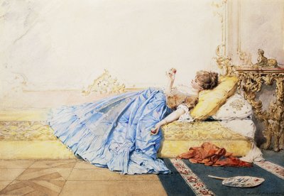 Un momento pensieroso da Charles Edouard de Beaumont