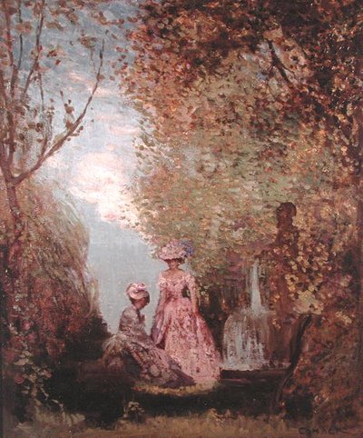 Radura nella foresta da Charles Edward Conder