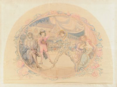 Arlecchino si diverte, 1905 da Charles Edward Conder