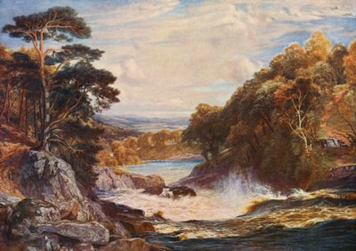 Cascate di Tummel da Charles Edward Johnson