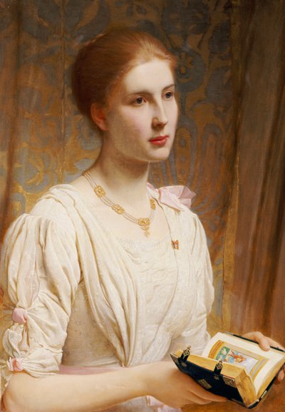 Ritratto di Miss Helen Lindsay da Charles Edward Perugini