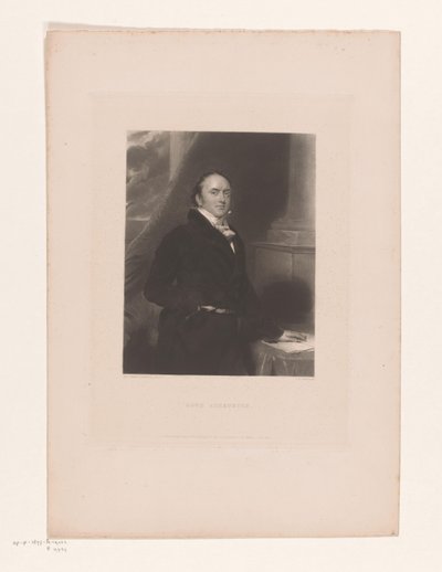 Ritratto di Alexander Baring da Charles Edward Wagstaff