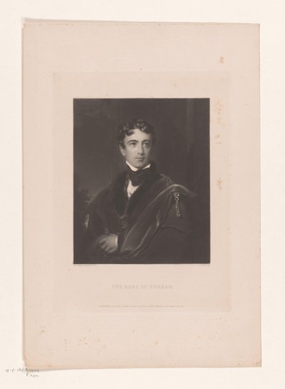 Ritratto di John George Lambton da Charles Edward Wagstaff