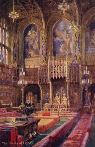 Camera dei Lord da Charles Edwin Flower