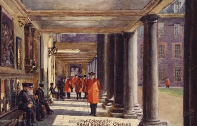Il Colonnato, Royal Hospital Chelsea da Charles Edwin Flower