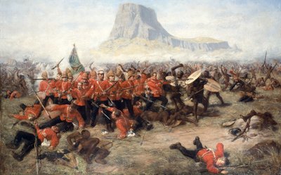 La battaglia di Isandlwana, 22 gennaio 1879 da Charles Edwin Fripp