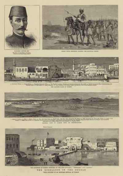La ribellione in Sudan da Charles Edwin Fripp