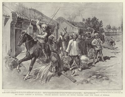 La campagna russa in Manciuria da Charles Edwin Fripp