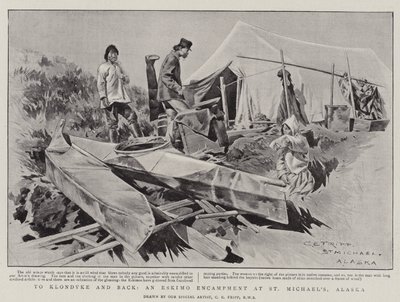 Verso Klondyke e ritorno, un accampamento eschimese a St Michael