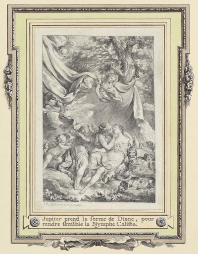 Giove e Callisto da Charles Eisen